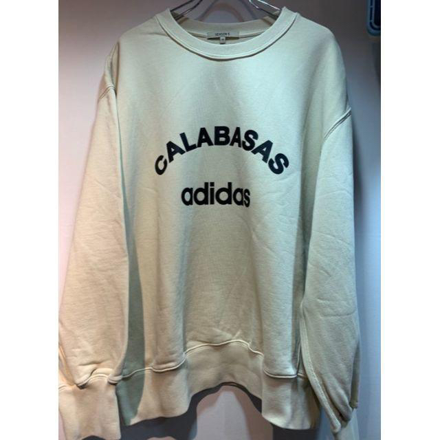 美品YEEZY SEASON 5 イージー シーズン5 SWEAT　ベージュ　Mメンズ