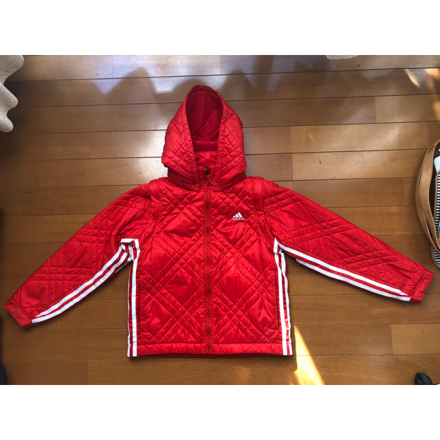 adidas(アディダス)のジャンバー  130 キッズ/ベビー/マタニティのキッズ服女の子用(90cm~)(ジャケット/上着)の商品写真