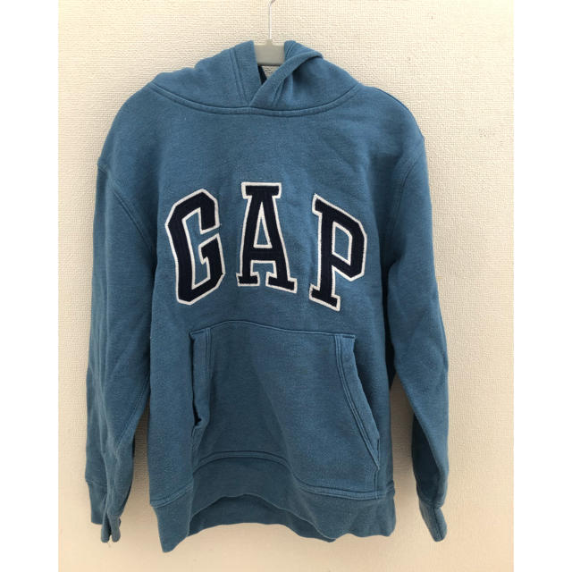 GAP(ギャップ)のGAP トレーナー　130センチ　ブルー　 キッズ/ベビー/マタニティのキッズ服女の子用(90cm~)(Tシャツ/カットソー)の商品写真