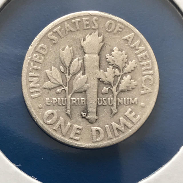 アメリカコイン 10C(Dime)銀貨 1952Dの通販 by 浜名湖の主's shop｜ラクマ