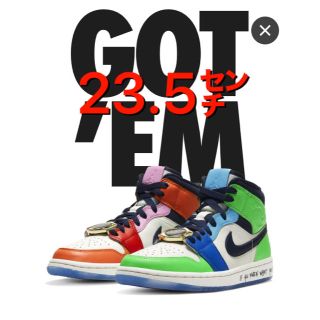 ナイキ(NIKE)のNIKE AIR JORDAN 1 MID FEARLESS(スニーカー)