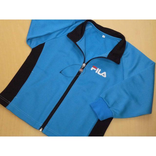 FILA(フィラ)の☆ＦＩＬＡ★ジャージジャケット【110cm】紺　サンプル品 キッズ/ベビー/マタニティのキッズ服男の子用(90cm~)(ジャケット/上着)の商品写真