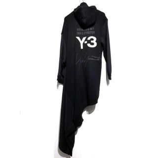 ヨウジヤマモト(Yohji Yamamoto)の定価約9万 W Knitted Hooded Dress Y-3 (ニット/セーター)