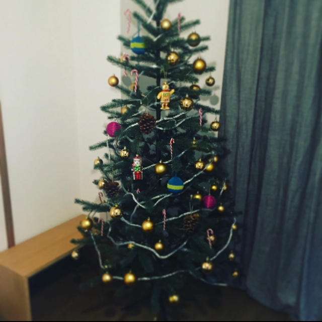 クリスマスツリー　IKEA　イケア　180cm　FEJKA