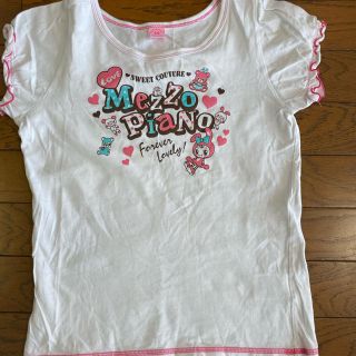 メゾピアノ(mezzo piano)の  メゾピアノ   Tシャツ　ゆめかわいい mezzo piano(Tシャツ/カットソー)