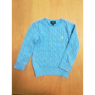 ポロラルフローレン(POLO RALPH LAUREN)のラルフ綿ニット ブルー(ニット)