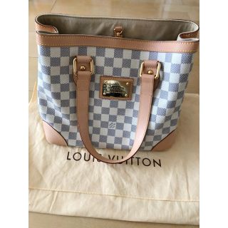 ルイヴィトン(LOUIS VUITTON)のルイヴィトン ダミエ アズール ハムステッド MM(トートバッグ)