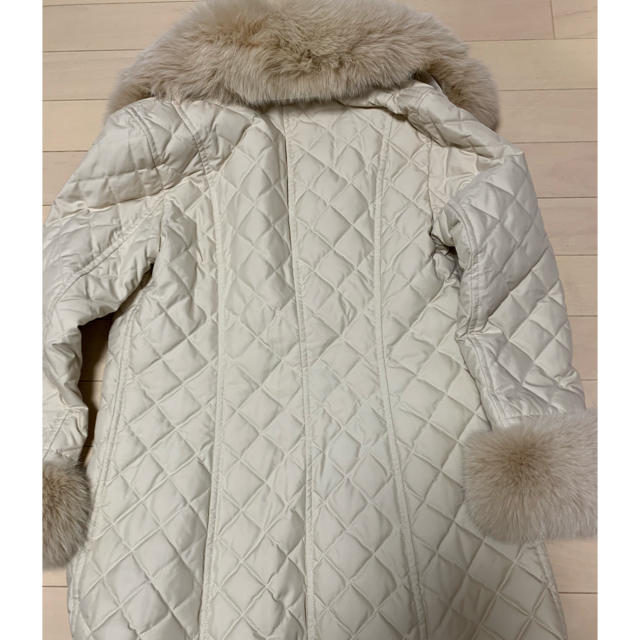 新年お値下げ中 美品FOXEY ファー付きダウンコート 38