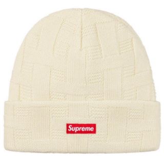 シュプリーム(Supreme)のSupreme Basket Weave Beanie シュプリーム　ニット帽(ニット帽/ビーニー)