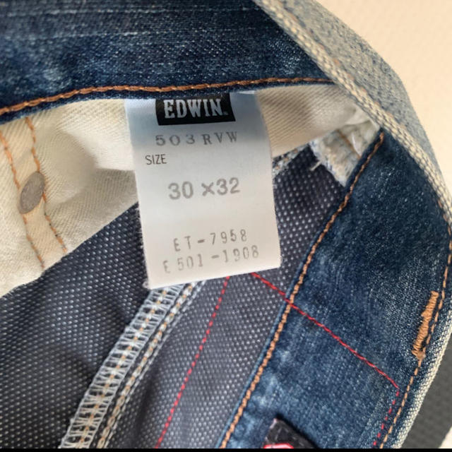 EDWIN - エドウィン 503 RV REBEL VINTAGE EDWINの通販 by よ EDWIN - エドウィン 503 RV REBEL VINTAGE EDWINの通販 by よ