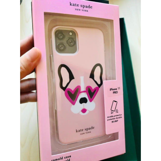 Kate spade iPhone 11 Pro フレンチブルドッグ