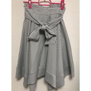 セシルマクビー(CECIL McBEE)の★期間限定値下げ★セシルマクビー☆アシメ膝丈スカート(ひざ丈スカート)