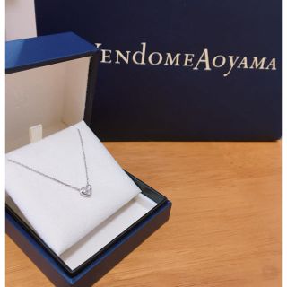 ヴァンドームアオヤマ(Vendome Aoyama)の週末値下げ！50%オフにします！ヴァンドームアオヤマダイヤモンドハートネックレス(ネックレス)