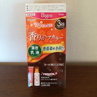 ホーユー(Hoyu)のビゲン　香りのヘアカラー　3RB　リッチブラウン　乳液タイプ(白髪染め)