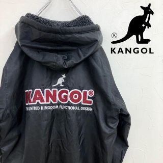 カンゴール(KANGOL)のKANGOL カンゴール 刺繍 ナイロン ベンチコート(ナイロンジャケット)