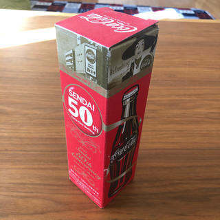 コカコーラ(コカ・コーラ)の瓶コカコーラ50周年モデル(置物)