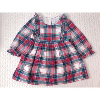 ギャップ(GAP)の【yuka様専用】GAP BABY チェックワンピース(ワンピース)