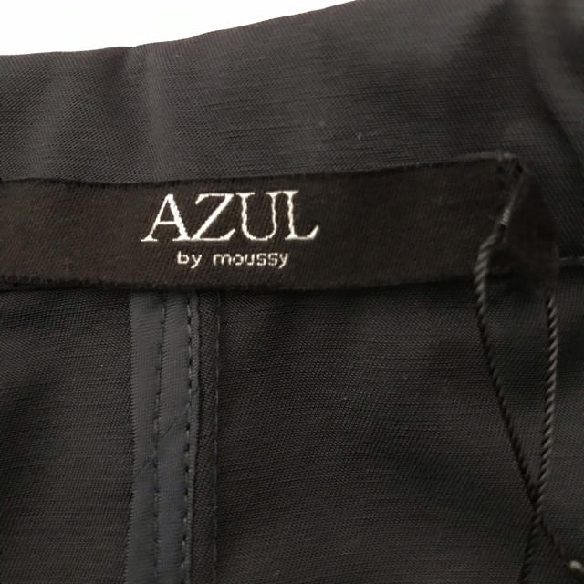 AZUL by moussy(アズールバイマウジー)のAZUL★キッズ ウエスト切り替えトレンチコート 110 ネイビー キッズ/ベビー/マタニティのキッズ服女の子用(90cm~)(コート)の商品写真