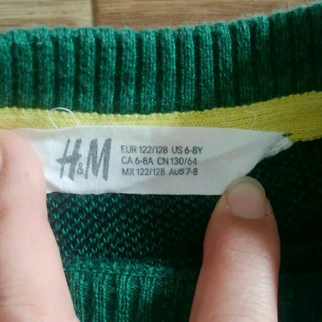 H&M(エイチアンドエム)のH＆M セーター　 キッズ/ベビー/マタニティのキッズ服男の子用(90cm~)(ニット)の商品写真