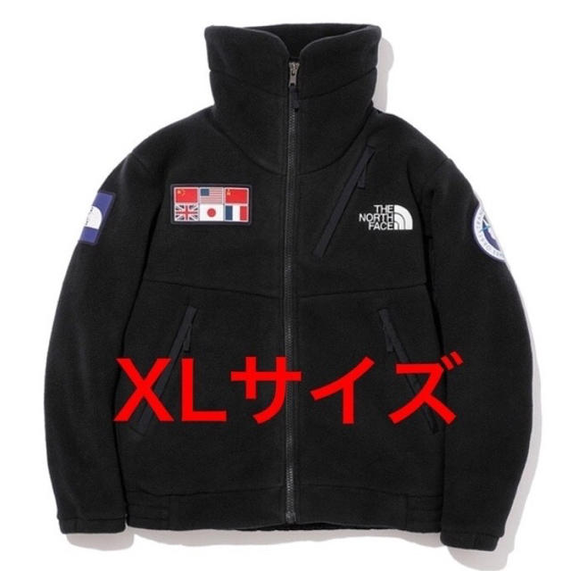 メンズトランスアンタークティカ フリース 黒 XL