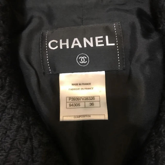 CHANEL(シャネル)のシャネルコート　ウールコート  レディースのジャケット/アウター(チェスターコート)の商品写真