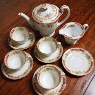 ノリタケ(Noritake)のオールドノリタケ ティーセット＆大皿中皿小皿各5枚セット(食器)