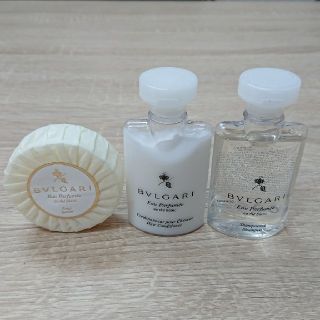 ブルガリ(BVLGARI)のブルガリ シャンプー&コンディショナー&ソープのセット(サンプル/トライアルキット)