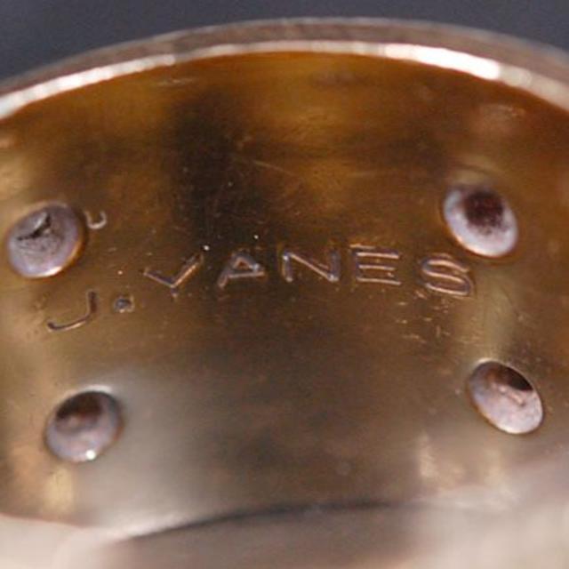 J・ＹＡＮＥＳ　 ヤーネス　マルピカ　ダイヤ　エナメル　七宝　リング　K18YG レディースのアクセサリー(リング(指輪))の商品写真