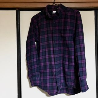 ユニクロ(UNIQLO)のネルシャツ／チェックシャツ(シャツ)