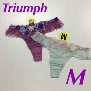 トリンプ(Triumph)のTriumph チュールTバック 2枚セット M(ショーツ)