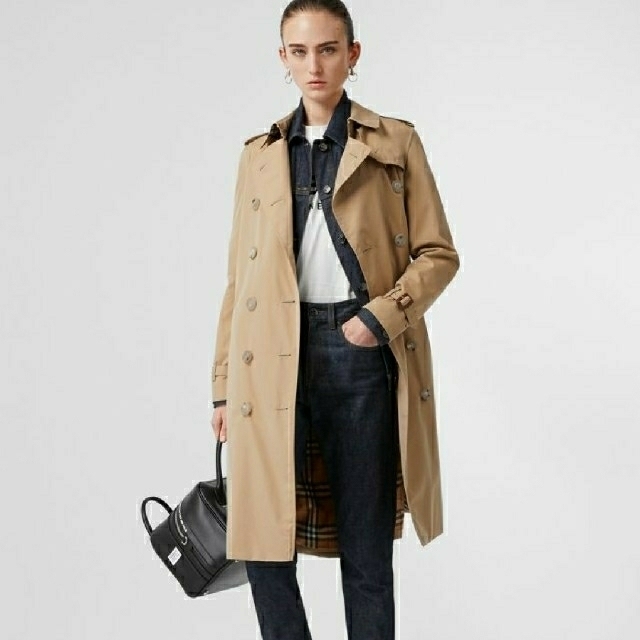 BURBERRY(バーバリー)の今年大丸購入 バーバリー トレンチコート ロングケンジントン レディースのジャケット/アウター(トレンチコート)の商品写真