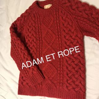 アダムエロぺ(Adam et Rope')のアダムエロペ フィッシャーマンセーター(ニット/セーター)