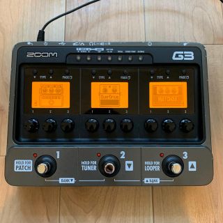 ズーム(Zoom)のZOOM G3(エフェクター)