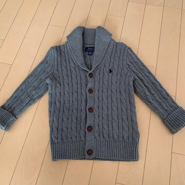 POLO RALPH LAUREN(ポロラルフローレン)のラルフローレン　ニットカーデ キッズ/ベビー/マタニティのキッズ服男の子用(90cm~)(カーディガン)の商品写真