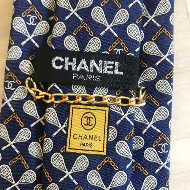 CHANEL(シャネル)のCHANEL シャネル ネクタイ スーツ 結婚式 メンズのファッション小物(ネクタイ)の商品写真