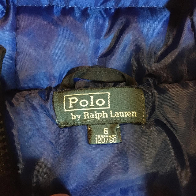 POLO RALPH LAUREN(ポロラルフローレン)のダウンジャケット　120 キッズ/ベビー/マタニティのキッズ服男の子用(90cm~)(ジャケット/上着)の商品写真