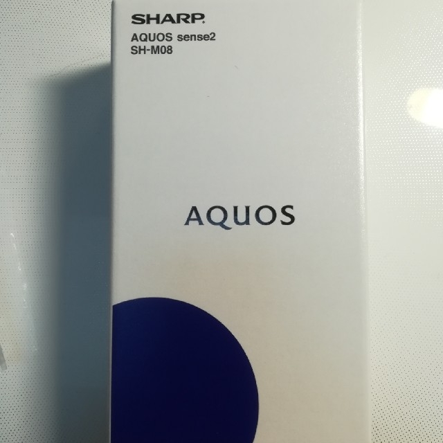 AQUOS sense2 SH-M08 ホワイトシルバー