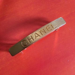 シャネル(CHANEL)のシャネル バレッタ ゴールド(ヘアピン)