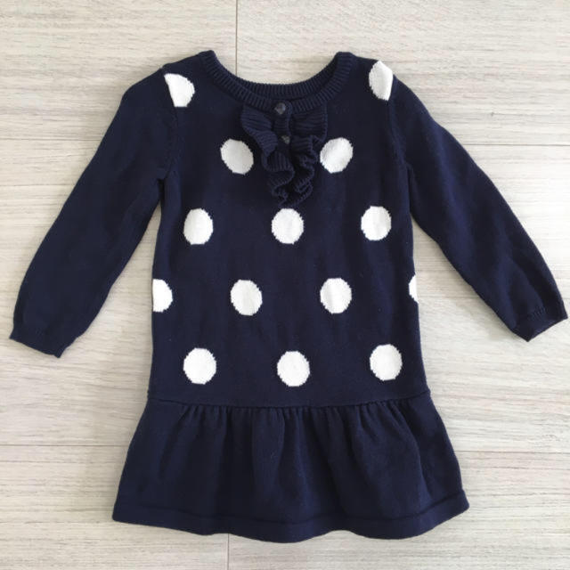 GAP(ギャップ)のギャップ 90 ニットチュニック 美品 キッズ/ベビー/マタニティのキッズ服女の子用(90cm~)(ニット)の商品写真