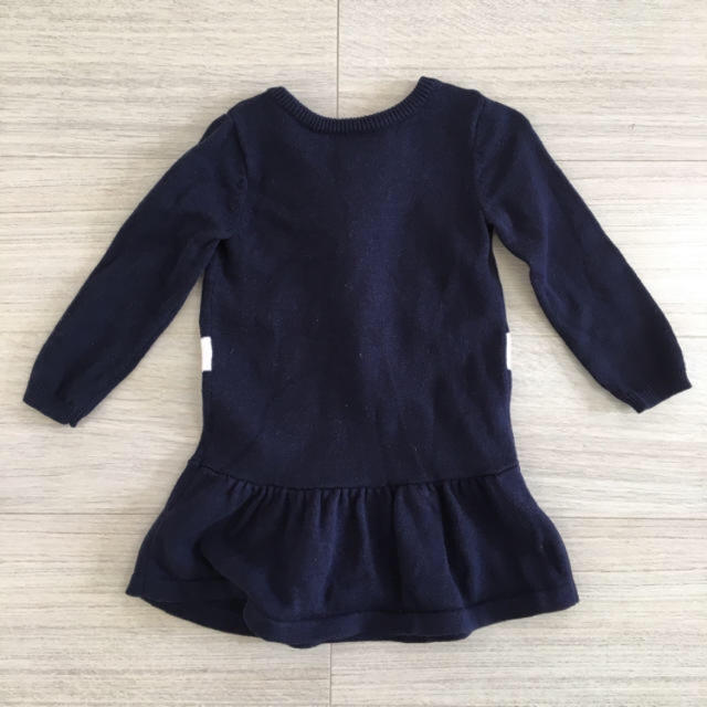 GAP(ギャップ)のギャップ 90 ニットチュニック 美品 キッズ/ベビー/マタニティのキッズ服女の子用(90cm~)(ニット)の商品写真