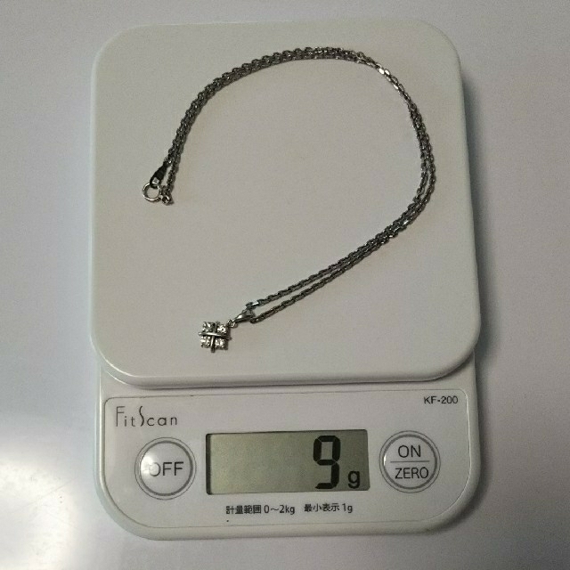 プラチナ 850Pm ダイヤモンド ネックレス レディースのアクセサリー(ネックレス)の商品写真