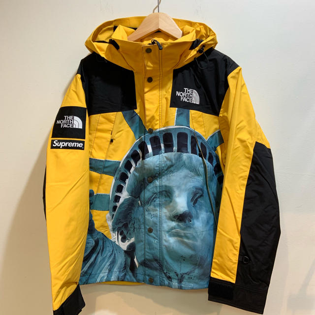 19fw supreme north face STAUE  黄 M ノース