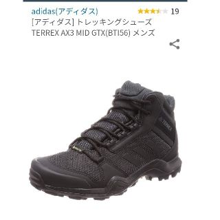 アディダス(adidas)の試し履きだけ！アディダス　トレッキングシューズ　TERREX 25cm(登山用品)