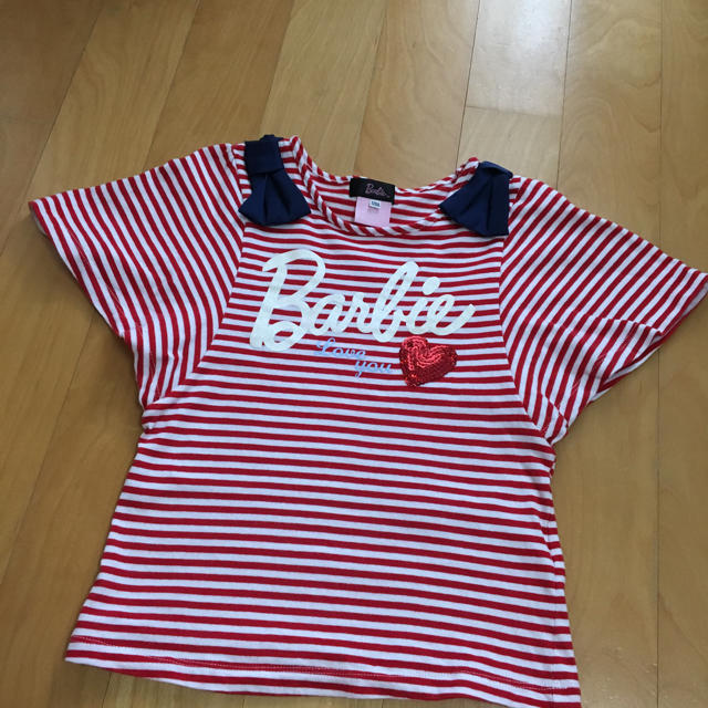 Barbie(バービー)のBarbieカットソー キッズ/ベビー/マタニティのキッズ服女の子用(90cm~)(Tシャツ/カットソー)の商品写真