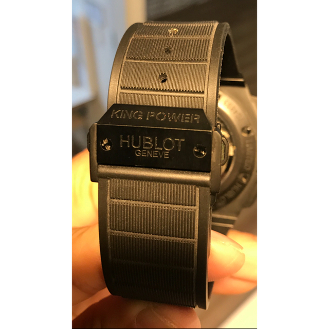 HUBLOT(ウブロ)のHUBLOT ウブロ キングパワー オールブラック 48mm 自動巻 メンズの時計(腕時計(アナログ))の商品写真