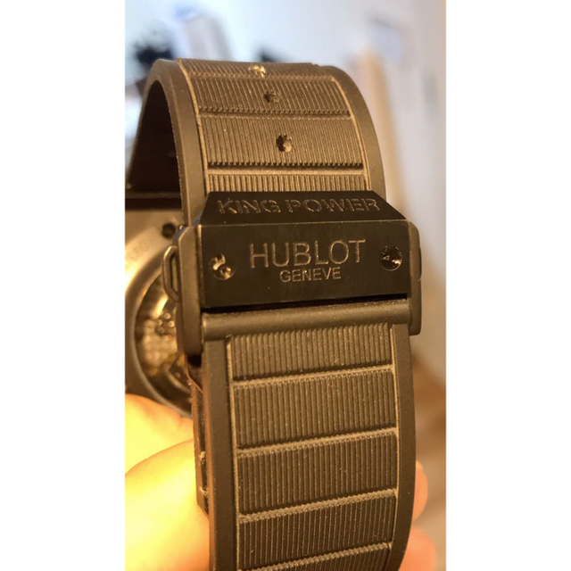 HUBLOT(ウブロ)のHUBLOT ウブロ キングパワー オールブラック 48mm 自動巻 メンズの時計(腕時計(アナログ))の商品写真