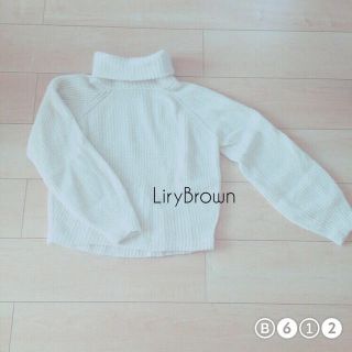 リリーブラウン(Lily Brown)のアンゴラタートルニット♡(ニット/セーター)