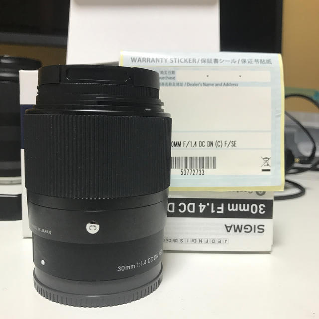 Sigma 30mm f1.4 DC DN Sony ソニー eマウント 高価値セリー 49.0%割引