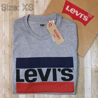 リーバイス(Levi's)の新品未使用 Levi’s リーバイス グレー Tシャツ XSサイズ(Tシャツ(半袖/袖なし))