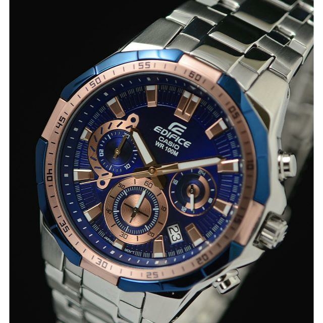 CASIO(カシオ)のクリスマスまで　新品カシオEDIFICE　クロノグラフ　ヨーロッパモデル メンズの時計(腕時計(アナログ))の商品写真